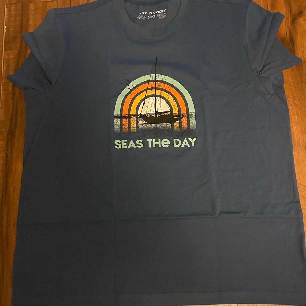 Life is good® Seas the Day T-Shirt - Short Sleeve
